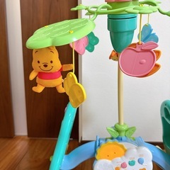 【お譲り先決定しました】 箱付き くまのプーさん えらべる回転 6WAYジムにへんしんメリー プーメリーの画像