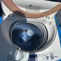 シャープ　洗濯機の画像