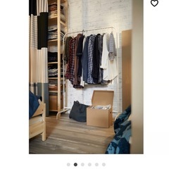 【IKEA】ムーリッグ ハンガーラック 3台セット（まとめてのみ）の画像