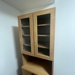 ニトリ/食器棚/60x42x180cm/あげます/中古
の画像