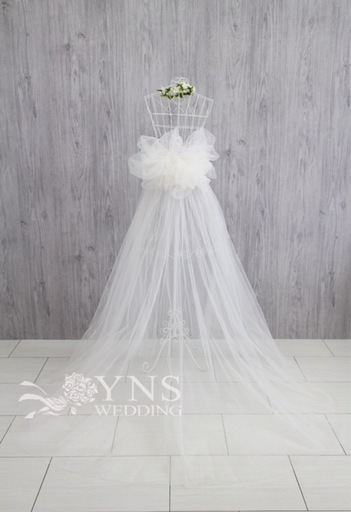 YNS ウェディング小物 バックチュール バッグリボン ウェディング