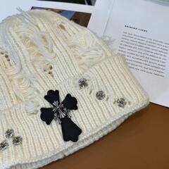 Chrome Hearts 十字架ニットキャップの画像