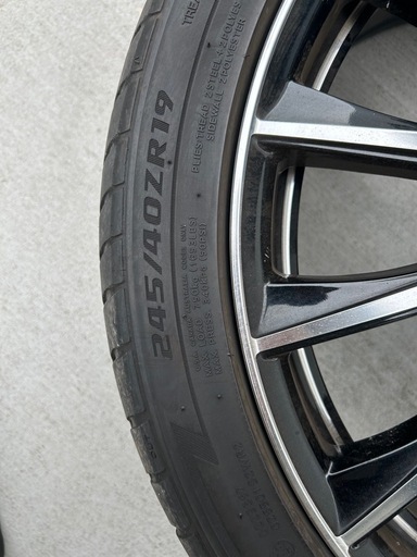 WEDSウェッズLEONIS FR 19インチ 245/40R19