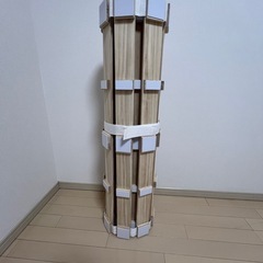 ニトリ シングル 丸めてしまえる桐すのこベッドの画像