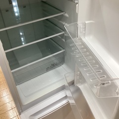 6ヶ月動作保証付2ドア冷蔵庫　ノジマの画像