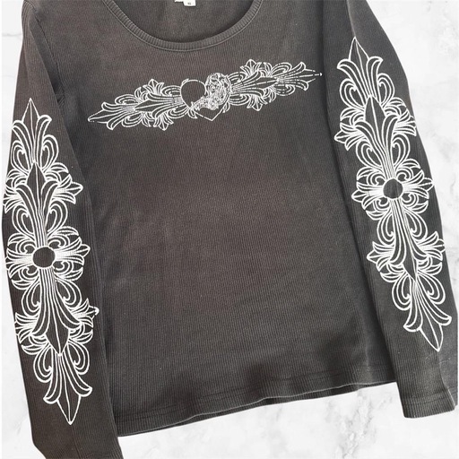 【大人気】クロムハーツ❤長袖 Tシャツ レディース　Sサイズ　ロンT