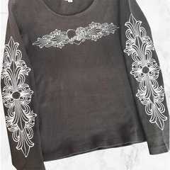 【大人気】クロムハーツ❤長袖 Tシャツ レディース　Sサイズ　ロンTの画像