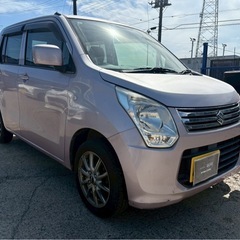 【支払総額9.8万円】h25年式ワゴンR 4WD車検令和8年1月機関良好 不具合特に無し！即日納車ok激安軽自動車♩の画像