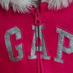 baby GAP ファー付きパーカー110の画像