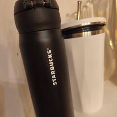 スタバ ハンディーステンレスボトル ブラック 500mlの画像