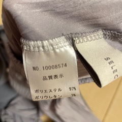 セレクトモカ　プリーツレギンスパンツ　しまむらパンツセットの画像