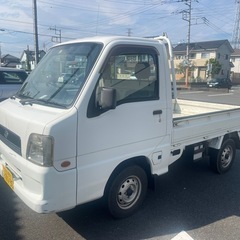サンバ軽トラック車検2年付き2WDエアコン付きの画像