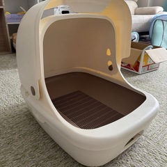 【お話中】デオトイレドーム型猫砂付の画像