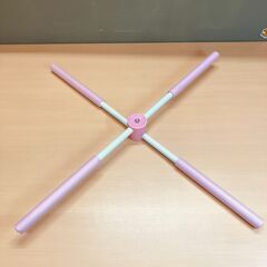 姿勢矯正　ヨガスティック（ピンク/ホワイト）の画像