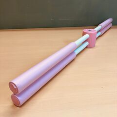 姿勢矯正　ヨガスティック（ピンク/ホワイト）の画像