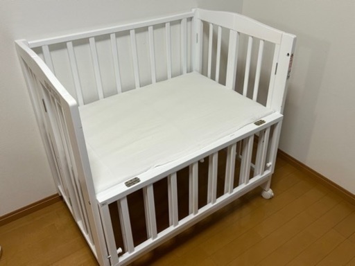 ミニベビーベッド　マット付き