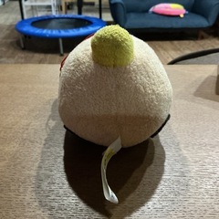 アンパンマン号⭐️ アンパンマン おもちゃ 玩具 ぬいぐるみ 人形 汚れアリ💦 ふわふわアンパンマン号 1点物❗️ 肌色 赤の画像
