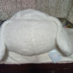 超特大シナモロールフェイスドームクッションの画像