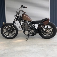 YAMAHA SR400 チョッパー　栃木県大田原市　　ヤマハの画像