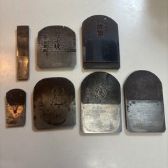 大工道具　カンナの刃の画像