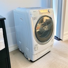 東芝 7kg 洗濯乾燥機 TW-Q740L (S)（中古品）の画像