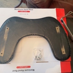 ネイル用アームレスト100%レザー製の画像