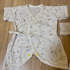 たまひよ　ベビー コンビ 肌着 2着セット 新生児の画像