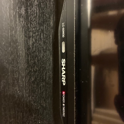 シャープ製テレビ&スピーカーセット　