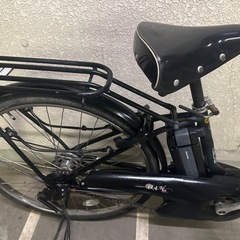 東京23区配達無料🌈新基準　ブリヂストン ボーテアシスタ　8.9Ah リチウム 電動自転車 中古　BS 1374の画像