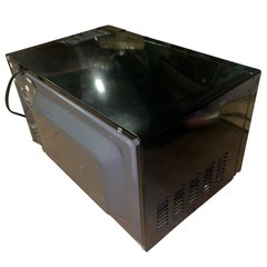 【ジ0902-02】2025年製‼️ 中古美品 Yselect 電子レンジ 17L ターンテーブル式 700W ブラック 単機能レンジ 解凍機能付き 通電確認済み の画像