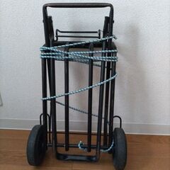 キャリーカート　青の画像