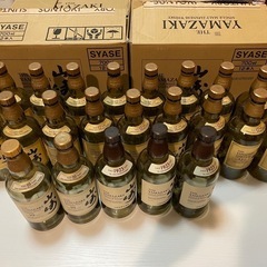 高級酒ボトルまとめ売り シャンパーニュ＆ウイスキーの画像