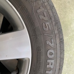 ポルテ　10系　純正アルミ　タイヤセットの画像