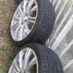 ATrum 希少Sizeタイヤバリ山 215 35 18 4H PCD100の画像