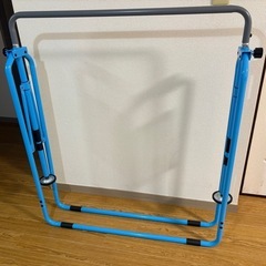 子供用鉄棒 折り畳み式・高さ調整可能 [マット付き]の画像
