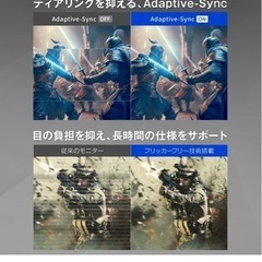 【故障品】グリーンハウス 23.8インチ ゲーミングモニター 白 165Hz 1ms HDMIx2 DisplayPortx1 3年保証 昇降機能 Adaptive-Sync対応 ホワイト GH-ELCG238B-WHの画像
