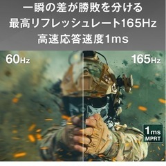 【故障品】グリーンハウス 23.8インチ ゲーミングモニター 白 165Hz 1ms HDMIx2 DisplayPortx1 3年保証 昇降機能 Adaptive-Sync対応 ホワイト GH-ELCG238B-WHの画像
