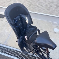 自転車 前後チャイルドシート付きの画像