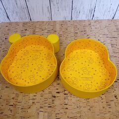 くまのプーさんケース＋小物入れ＋木製小槌（縁起物） 3点セットの画像