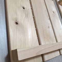 【国産ひのきすのこ】・3枚打ち×2枚の画像