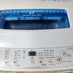 [引き取り限定]ハイヤー 洗濯機 JW-K42H 4.2kg Haierの画像