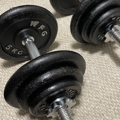 WFG(ワイルドフィット) ダンベル 片手20kg 2個セットの画像