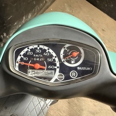 ★支払総額4.5万円★買取強化中！まずはカンタン無料査定まで！ スズキ レッツ4 ミントグリーン CA45A 外観良好！ おしゃれなカラー！ 4ストインジェクション！ 集中キー！の画像