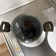鍋　蓋付きの画像
