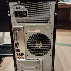 デスクトップパソコン一式　スピーカー付き　の画像