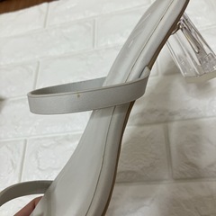 新品♡クリアヒールミュールLLの画像