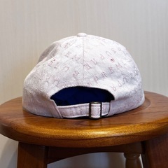 Supreme キャップ ピンクの画像