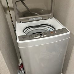 【急募】本日受け取りで半額🙏AQUA洗濯機2022年購入の画像
