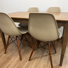 ダイニングテーブルセット 5点セット　の画像