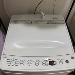 決まりました！【9月7日取り引き希望】洗濯機　4.5Kgの画像